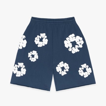 Denim Tears Shorts 'The Cotton Wreath' Navy Blue (FW23) | SOLE SERIOUSS [2]