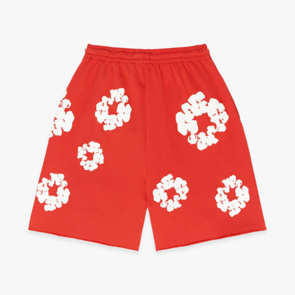 Denim Tears Shorts 'The Cotton Wreath' Red (FW23) 402-300-30 - SOLE SERIOUSS (2)