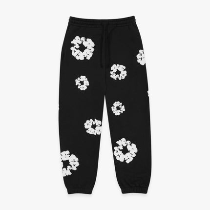 Denim Tears Sweatpants 'The Cotton Wreath' Black (FW23) 401-010-30 - SOLE SERIOUSS (1)