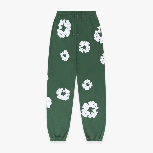 Denim Tears Sweatpants 'The Cotton Wreath' Green (FW23) 401-060-30 - SOLE SERIOUSS (1)