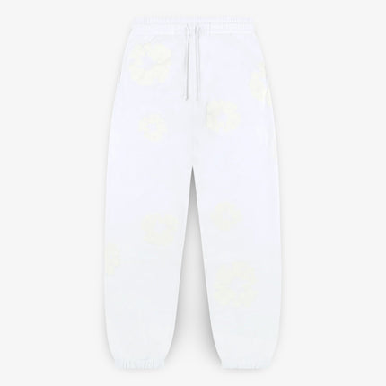 Denim Tears Sweatpants 'The Cotton Wreath Monochrome' White (SS24) | SOLE SERIOUSS [1]