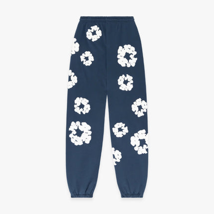 Denim Tears Sweatpants 'The Cotton Wreath' Navy Blue (FW23) | SOLE SERIOUSS [2]