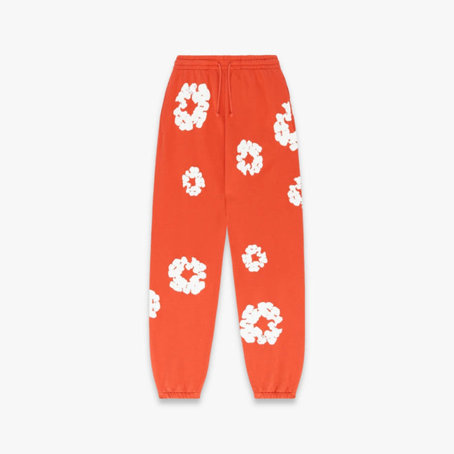 Denim Tears Sweatpants 'The Cotton Wreath' Orange (FW23) 401-090-30 - SOLE SERIOUSS (1)