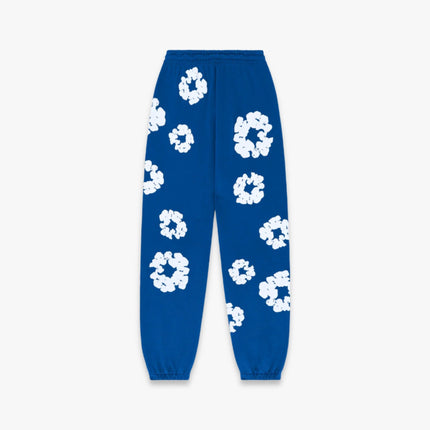 Denim Tears Sweatpants 'The Cotton Wreath' Royal Blue (FW23) 401-020-30 - SOLE SERIOUSS (2)