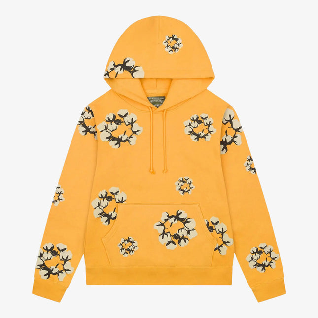 Denim Tears x CPFM / Cactus Plant Flea Market 'Wreath' Pullover Hooded Sweatshirt Yellow (FW24) | SOLE SERIOUSS [1]
