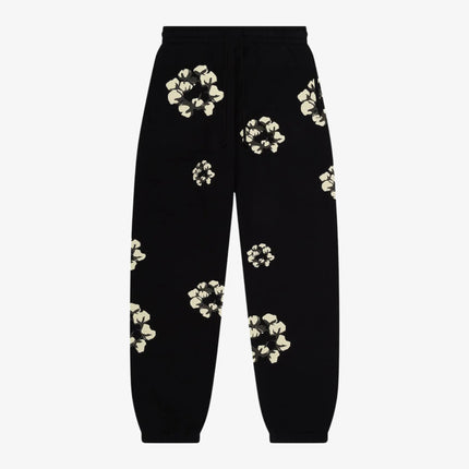 Denim Tears x CPFM / Cactus Plant Flea Market 'Wreath' Sweatpants Black (FW24) | SOLE SERIOUSS [1]