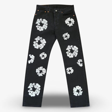 Denim Tears x Levi's 501 Jeans ‘The Cotton Wreath’ Black (SS21) DT501-003-30 - SOLE SERIOUSS (1)