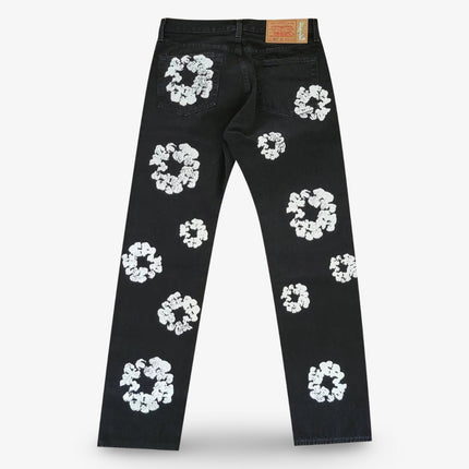 Denim Tears x Levi's 501 Jeans ‘The Cotton Wreath’ Black (SS21) DT501-003-30 - SOLE SERIOUSS (2)