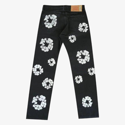 Denim Tears x Levi's 501 Jeans 'The Cotton Wreath' Black (SS21) | SOLE SERIOUSS [2]