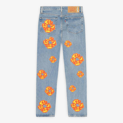 Denim Tears x Offset x Levi's 501 Jeans 'The Cotton Wreath' Light Wash (FW23) BFSET-DP02 | SOLE SERIOUSS [2]