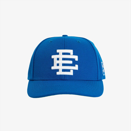 Eric Emanuel EE '91' 3D Embroidered Basic 6-Panel Structured Snapback Hat Blue / White (FW24) | SOLE SERIOUSS [2]