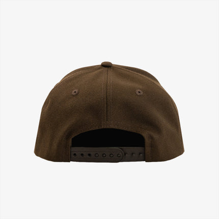 Eric Emanuel EE '91' 3D Embroidered Basic Snapback Hat Brown / White - SOLE SERIOUSS (3)