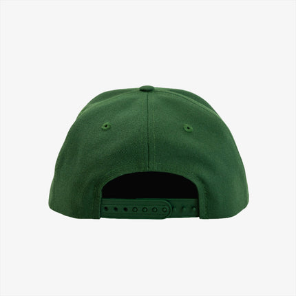 Eric Emanuel EE '91' 3D Embroidered Basic Snapback Hat Green / White - SOLE SERIOUSS (3)