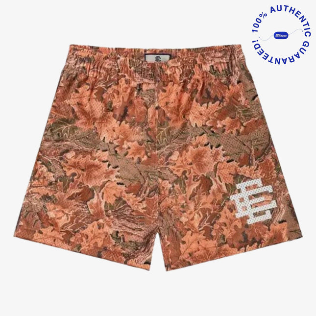 Eric Emanuel EE Basic Short 'Leafy Camo' Orange (FW23) SHLFCMSH-ORGWHT | SOLE SERIOUSS [1]