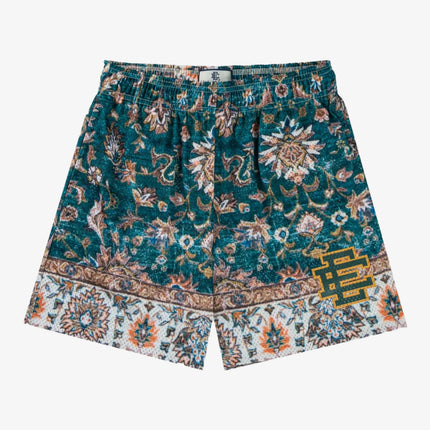 Eric Emanuel EE Basic Short 'Rug Pattern 12' Green / Tan (FW24) | SOLE SERIOUSS [1]