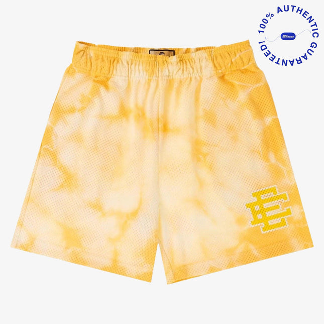 Eric Emanuel EE Basic Short 'Tie-Dye' Yellow (FW23) SHTIEMSH-YELYEL | SOLE SERIOUSS [1]