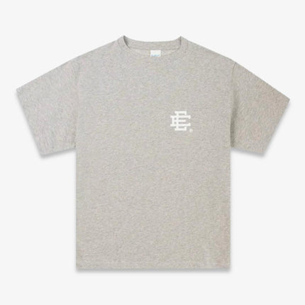 Eric Emanuel EE Basic T-Shirt Heather Grey / White FW23 - Atelier-lumieres Cheap Sneakers Sales Online (1)