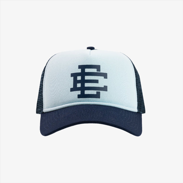 Eric Emanuel EE Snapback Trucker Hat Baby Blue / Navy - SOLE SERIOUSS (1)