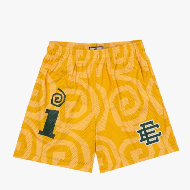 Eric Emanuel x Interscope Records EE Basic Short Yellow / Green SS23 - SOLE SERIOUSS (1)