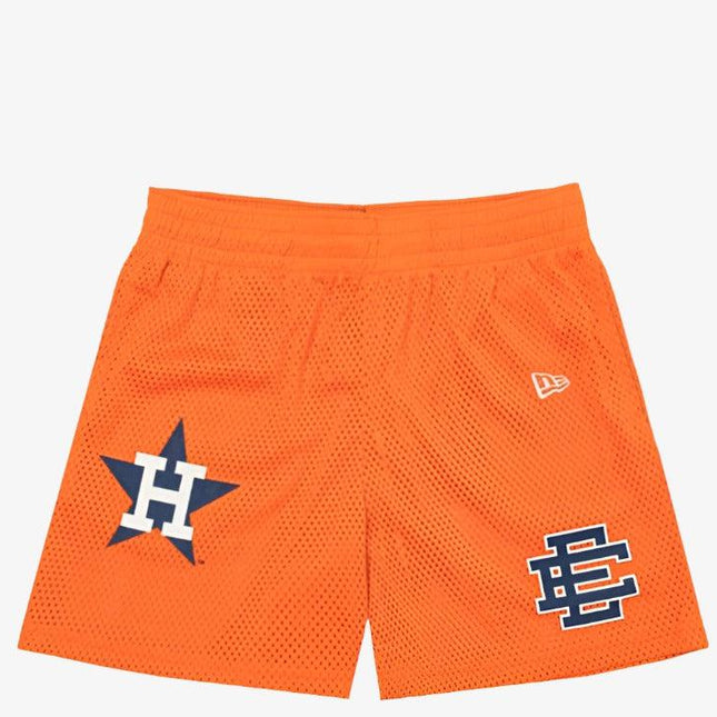 Eric Emanuel x New Era x MLB EE Basic Short 'Houston Astros' Orange (SS21) - SOLE SERIOUSS (1)