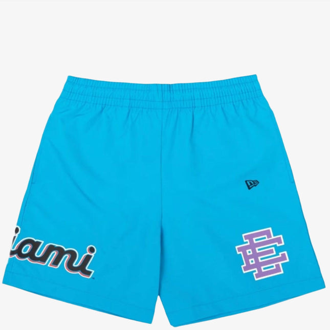 Eric Emanuel x New Era x MLB EE Basic Short 'Miami Marlins' Electric Blue (SS20) - SOLE SERIOUSS (1)