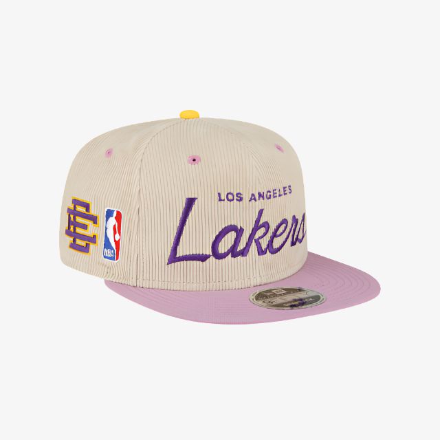 Eric Emanuel x New Era x NBA 'Los Angeles Lakers' EE 9FIFTY Snapback Hat - SOLE SERIOUSS (1)