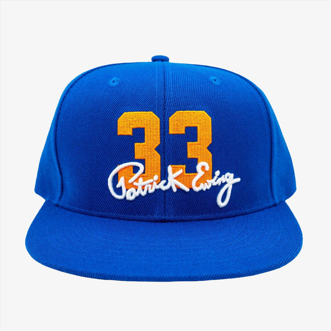 Ewing Athletics '#33 NYC New York Knicks' Snapback Hat Royal Blue - SOLE SERIOUSS (1)