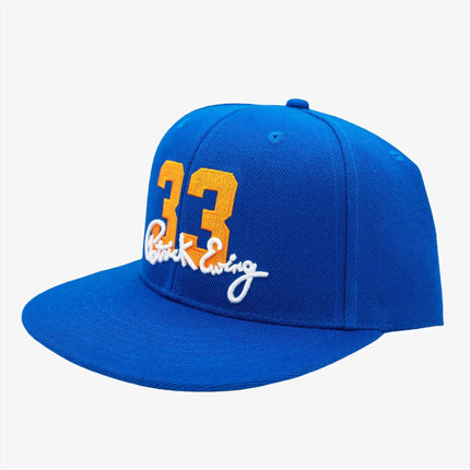 Ewing Athletics '#33 NYC New York Knicks' Snapback Hat Royal Blue - SOLE SERIOUSS (2)