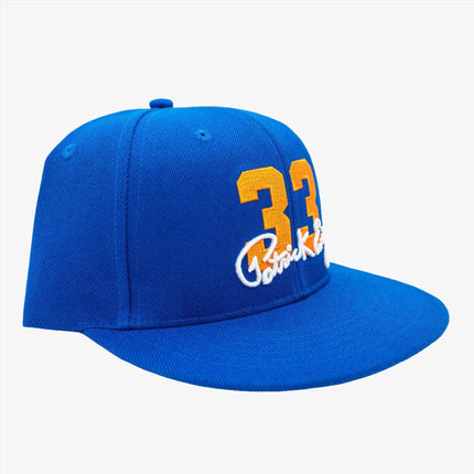 Ewing Athletics '#33 NYC New York Knicks' Snapback Hat Royal Blue - SOLE SERIOUSS (3)