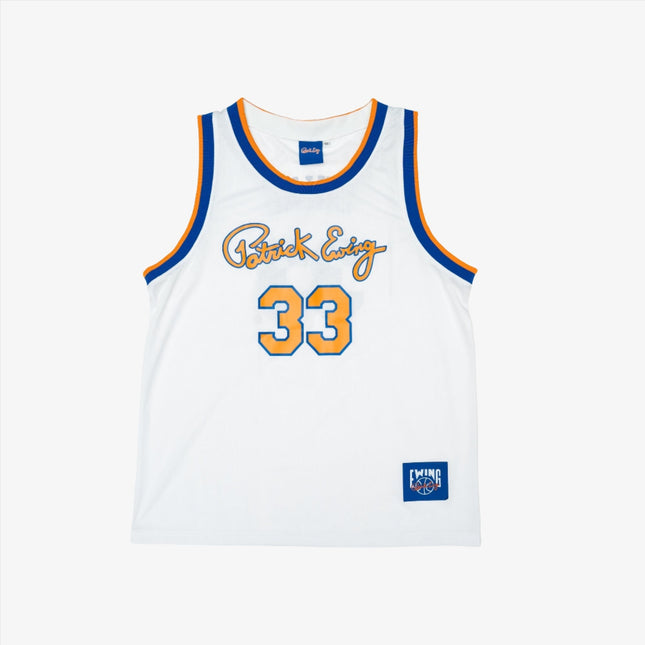 Ewing Athletics 'NYC New York Knicks' #33 Basketball Jersey White - SOLE SERIOUSS (1)