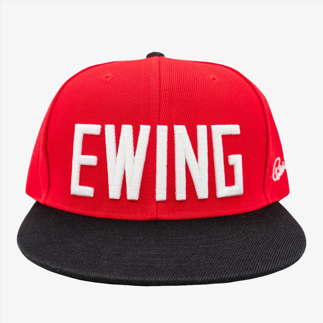 Ewing Athletics Snapback Hat Red / Black - SOLE SERIOUSS (1)