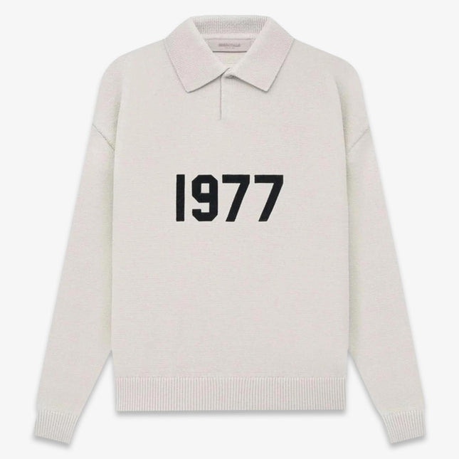 Fear of God Essentials 1977 Knit L/S Polo Wheat (SS22) 192BT212187F - SOLE SERIOUSS (1)