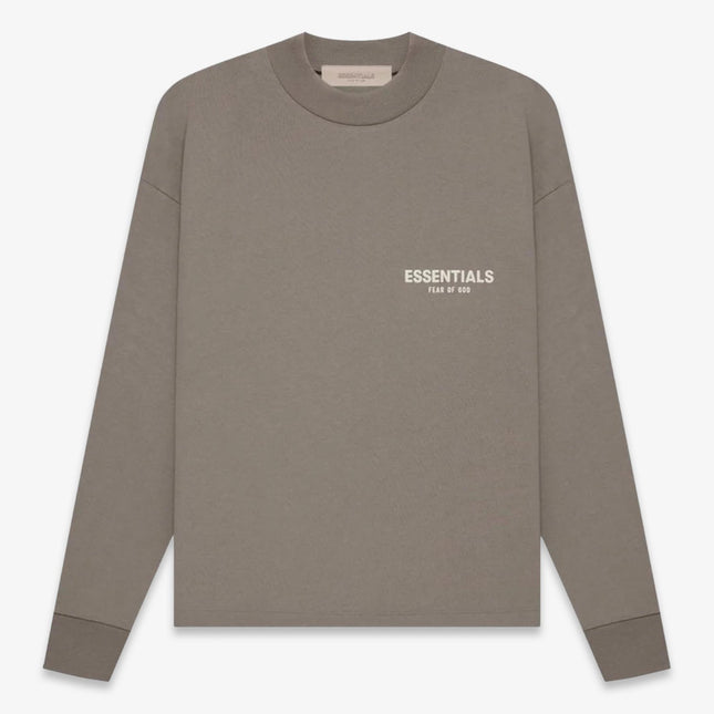 Fear of God Essentials L/S T-Shirt Desert Taupe (SS22) 125BT212018F - SOLE SERIOUSS (1)