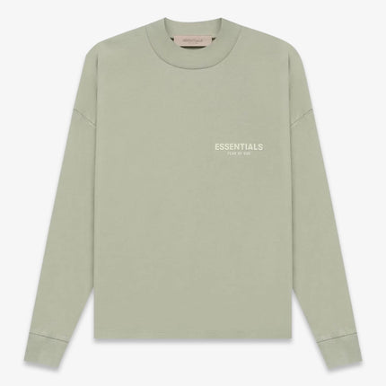 Fear of God Essentials L/S T-Shirt Seafoam (SS22) 125BT212014F - SOLE SERIOUSS (1)