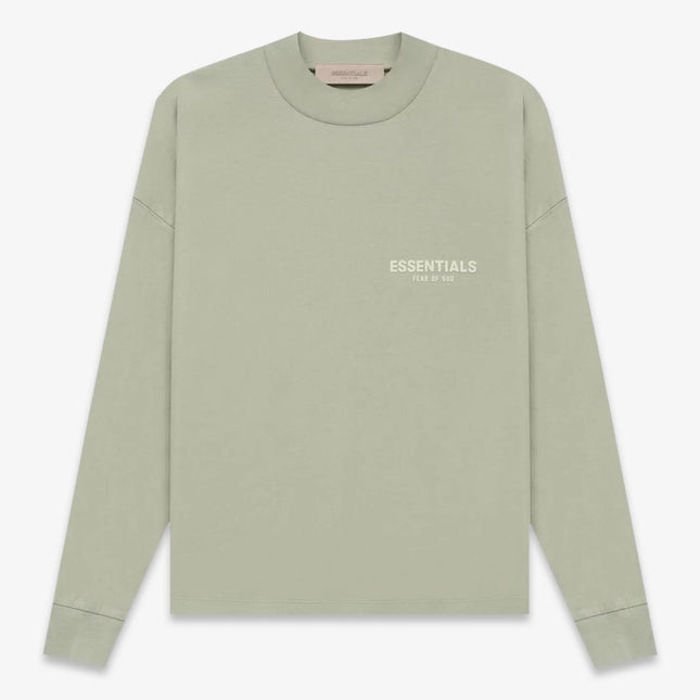 Fear of God Essentials L/S T-Shirt Seafoam (SS22) 125BT212014F - SOLE SERIOUSS (1)