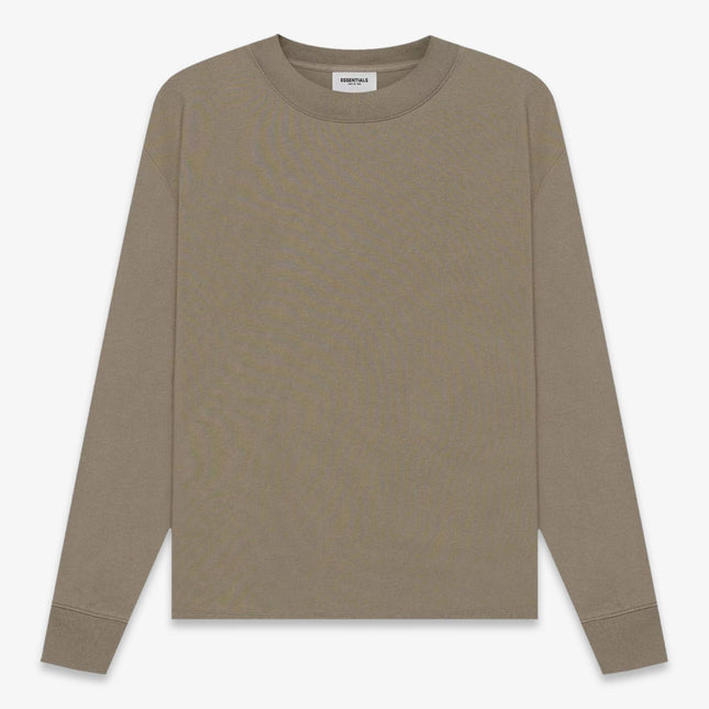 Fear of God Essentials L/S T-Shirt Taupe (SS21) 125SP212017F - SOLE SERIOUSS (1)