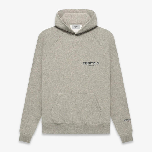 Fear of God Essentials Pullover Hoodie Dark Heather Oatmeal (FW21) 192SU212071F - SOLE SERIOUSS (1)