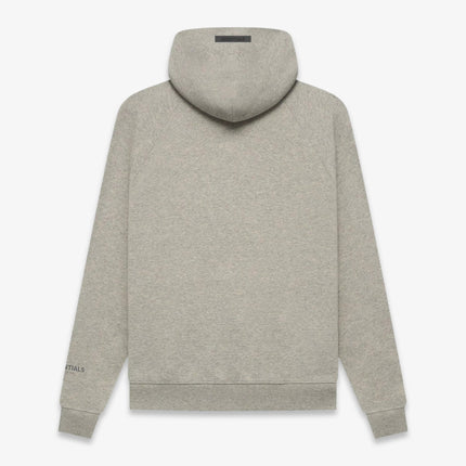 Fear of God Essentials Pullover Hoodie Dark Heather Oatmeal FW21 - SOLE SERIOUSS (2)