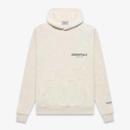 Fear of God Essentials Pullover Hoodie Light Heather Oatmeal (FW21) 192SU212072F - SOLE SERIOUSS (1)