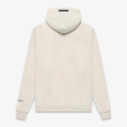 Fear of God Essentials Pullover Hoodie Light Heather Oatmeal FW21 - SOLE SERIOUSS (2)