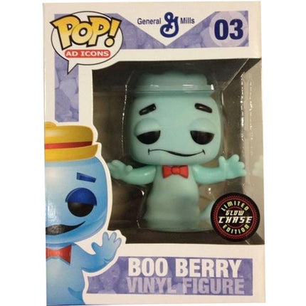 Funko Pop! Ad Icons x General Mills 'Boo Berry' (Chase) (Glow in the Dark) #03 - SOLE SERIOUSS (1)