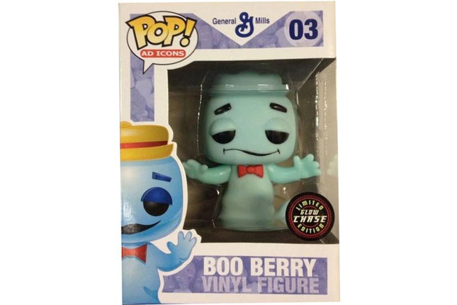 Funko Pop! Ad Icons x General Mills 'Boo Berry' (Chase) (Glow in the Dark) #03 - SOLE SERIOUSS (1)