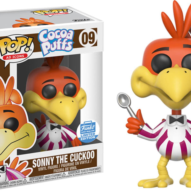 Funko Pop! Ad Icons x General Mills x Cocoa Puffs 'Sonny The Cuckoo' #09 (Funko Shop Exclusive) - SOLE SERIOUSS (1)