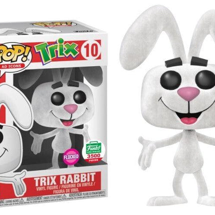 Funko Pop! Ad Icons x General Mills x Trix 'Trix Rabbit' (Flocked) #10 (Funko Shop Exclusive) - SOLE SERIOUSS (1)