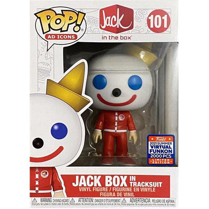 Funko Pop! Ad Icons x Jack in the Box 'Jack Box In Tracksuit' #101 ( Virtual Funkon Exclusive) - SOLE SERIOUSS (1)