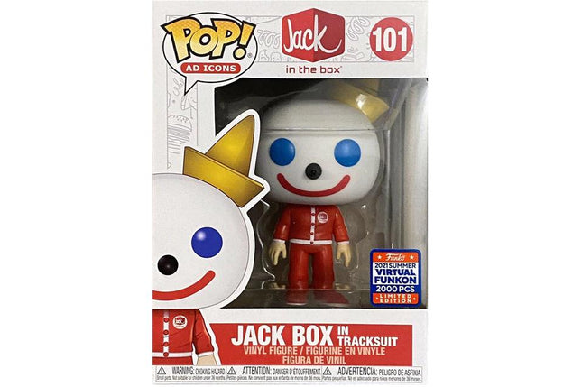 Funko Pop! Ad Icons x Jack in the Box 'Jack Box In Tracksuit' #101 ( Virtual Funkon Exclusive) - SOLE SERIOUSS (1)