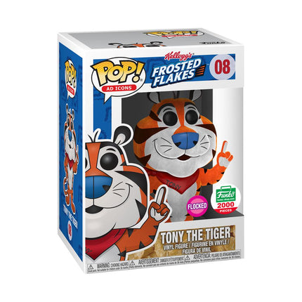 Funko Pop! Ad Icons x Kelloggs x Frosted Flakes 'Tony The Tiger' (Flocked) #08 (Funk Shop Exclusive) - SOLE SERIOUSS (1)