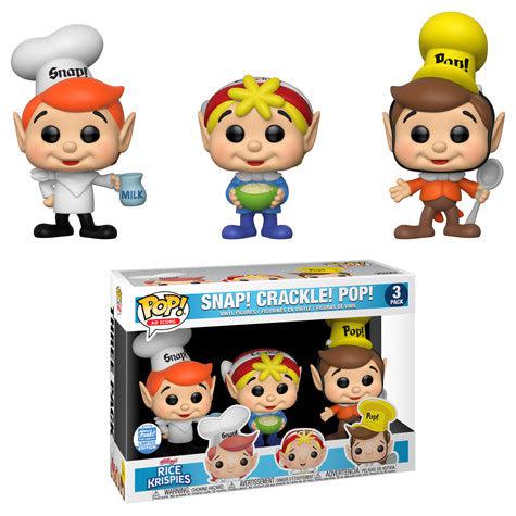 Funko Pop! Ad Icons x Kelloggs x Rice Krispies 'Snap! Crackle! Pop!' 3-Pack (Funko Shop Exclusive) - SOLE SERIOUSS (1)