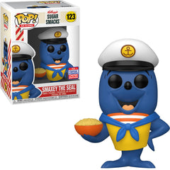 Funko Pop! Ad Icons x Kelloggs x Sugar Smacks 'Smaxey The Seal' #123 ( Summer Virtual Funkon Exclusive) - SOLE SERIOUSS (1)