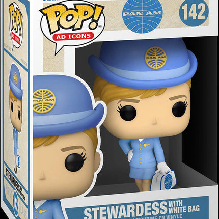 Funko Pop! Ad Icons x Pan Am 'Stewardess with White Bag' #142 - SOLE SERIOUSS (2)